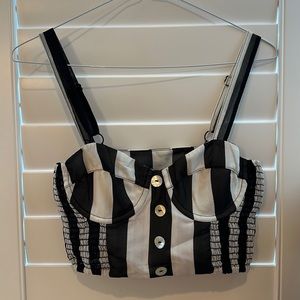 Brand new with tags vanessa mooney corset top